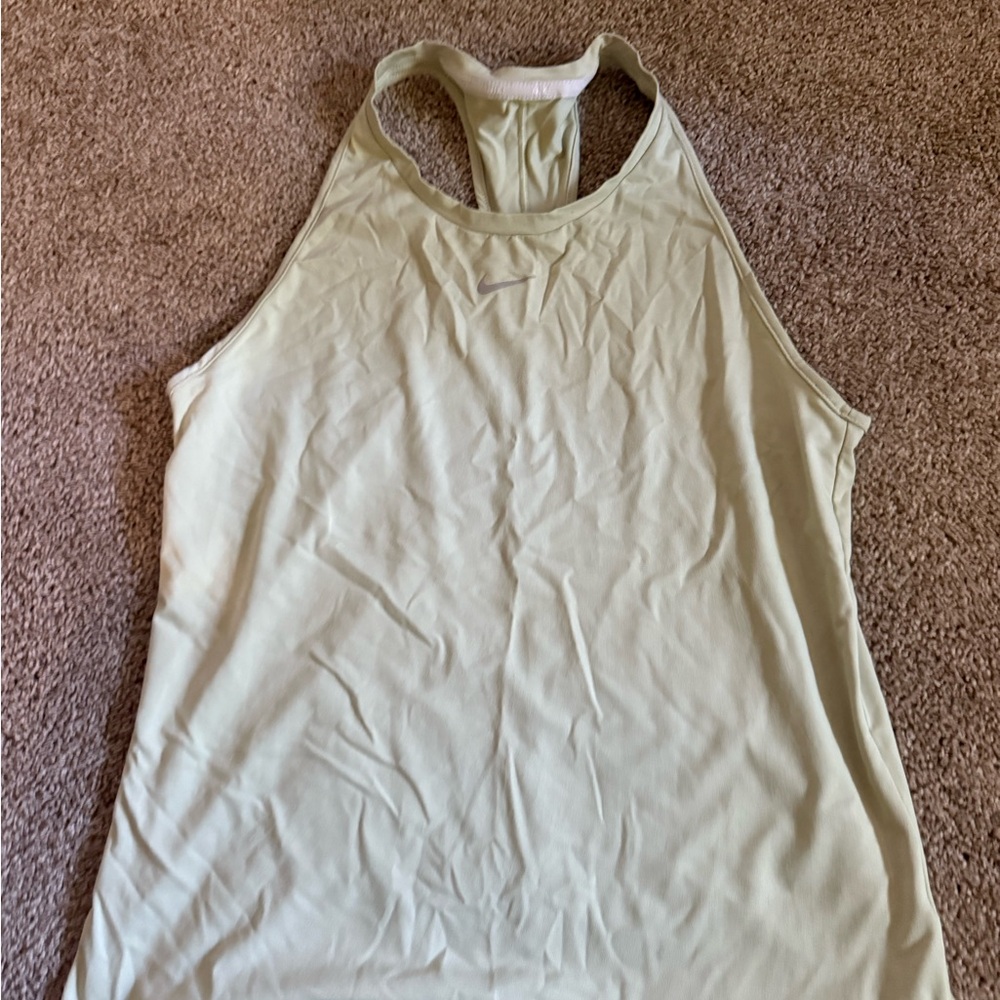 Nike Light Green Tank Top